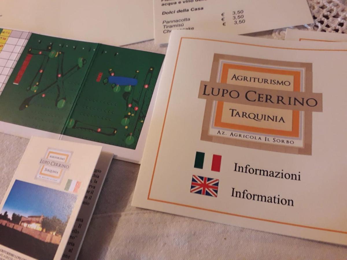 Agriturismo Lupo Cerrino タルクイーニア エクステリア 写真